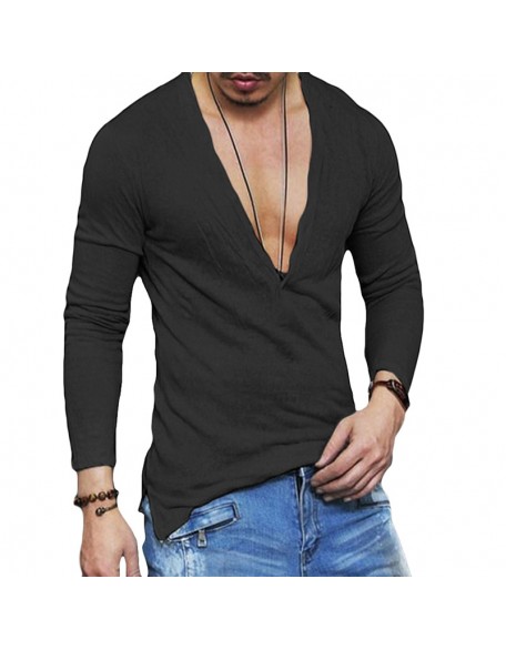 Casual Fashion Pullover Men's Breathable T-shirt