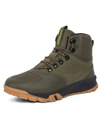 Men's Stitching Wear-resistant Casual Hiking Shoes