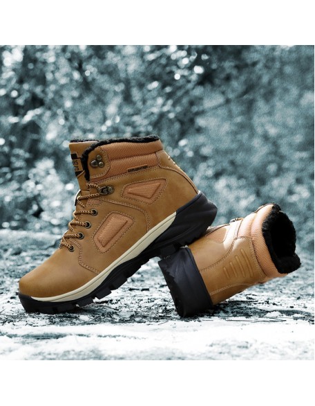 Autumn And Winter Outdoor Warm Hiking Shoes