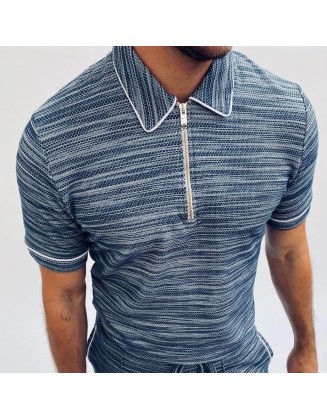 Knit Signature Slim Fit Polo Shirt
